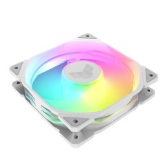 ASUS TUF Gaming TR120 ARGB Fan 1-pack White 120mm - Ultimate Cooling & Style for Gamers!
